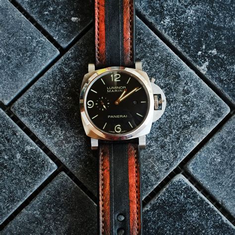 panerai tantalum leather strap|Panerai watch strap replacement.